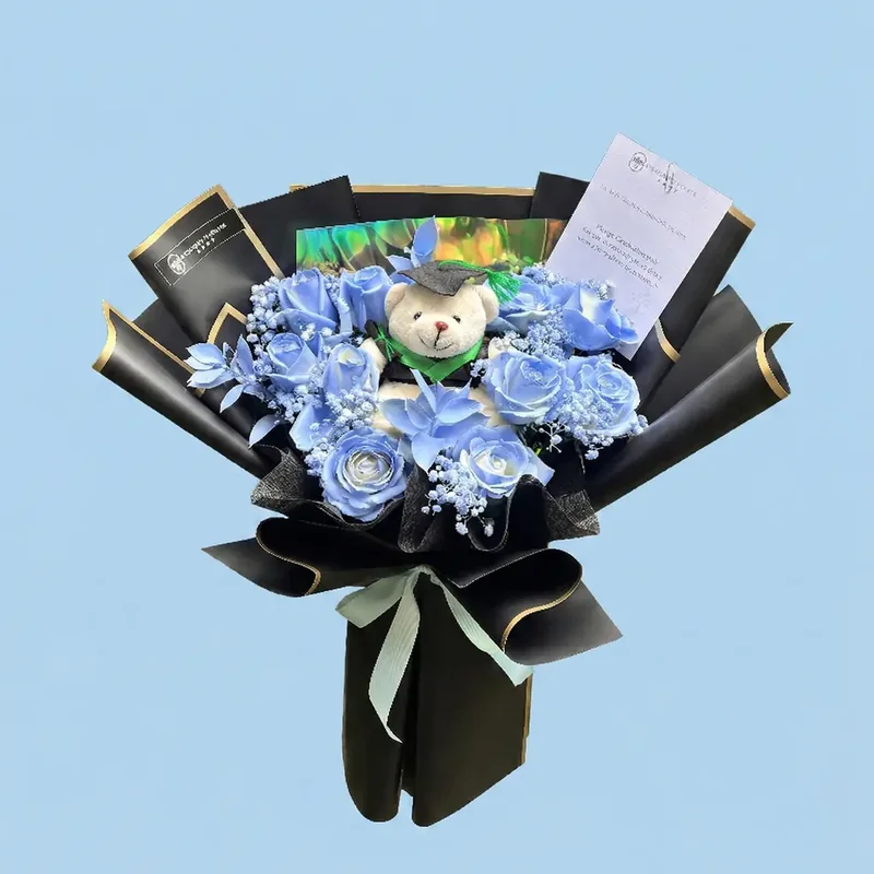 Blue Roses Graduation