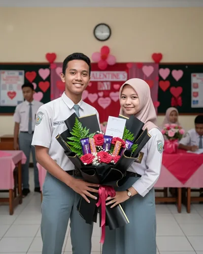 Valentine Bouquet Candy