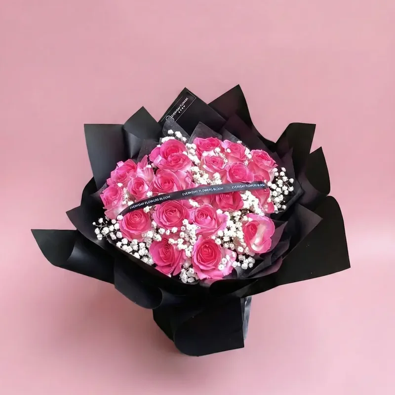 Valentine Bouquet (Giant Roses Candy) - Gambar 2