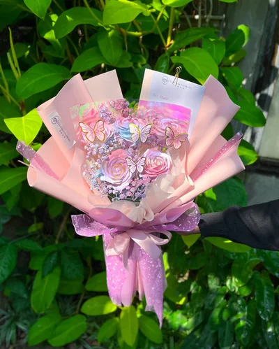 Unicorn Artificial Pink Petite - Gambar 2