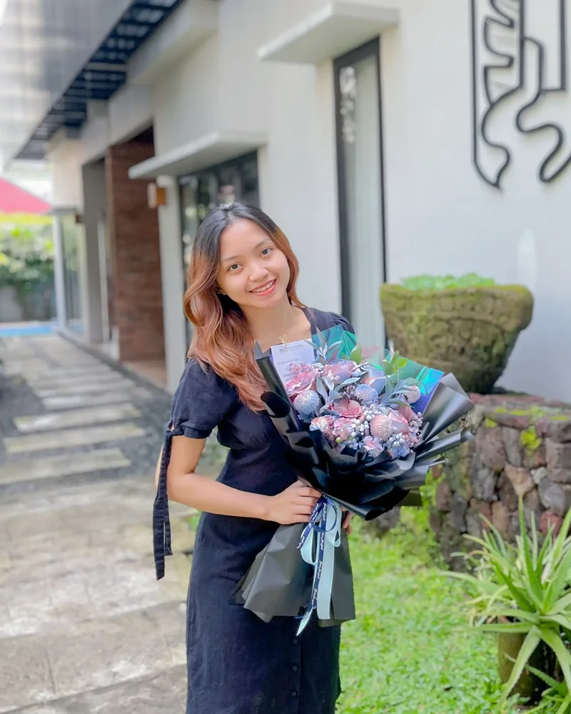 Unicorn Black Mix Flowers - Gambar 2